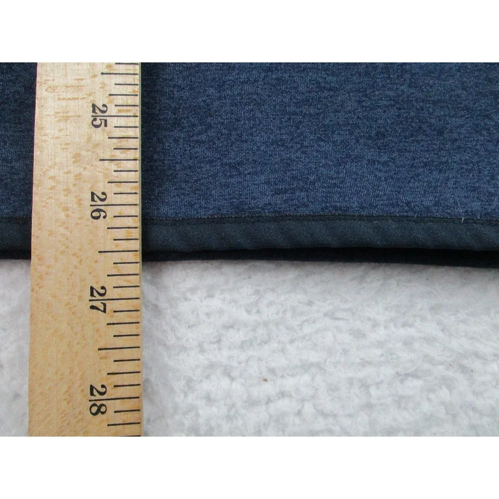 North Face Pullover Mens Large Blue‎ NSW Embroidered 1/4 Zip Fleece Outdoor L